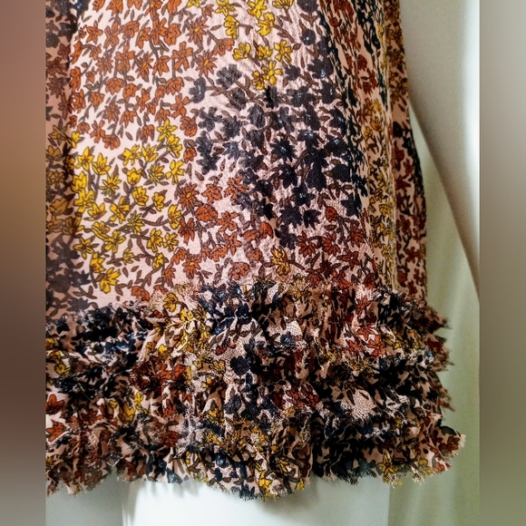 NWT Joie Tulip Floral Print Silk Blouse - Picture 2 of 6